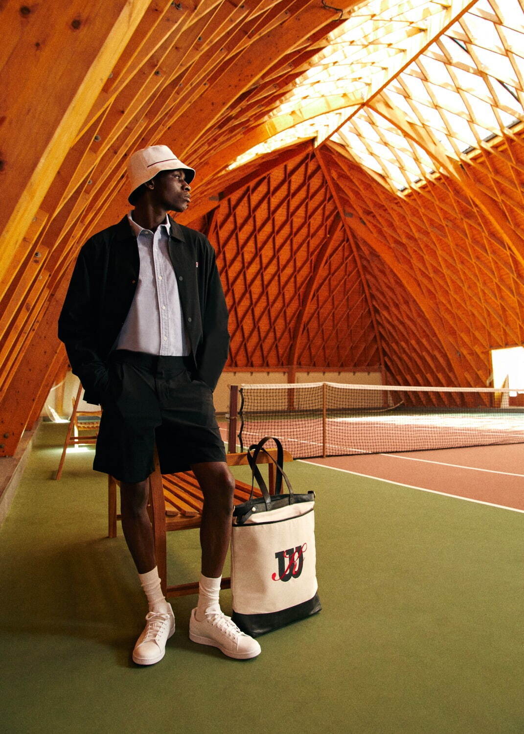 KITH×ウイルソン“テニス”着想の高機能ウェア、コラボロゴ入りのポロシャツ＆ワンピースなど｜写真2