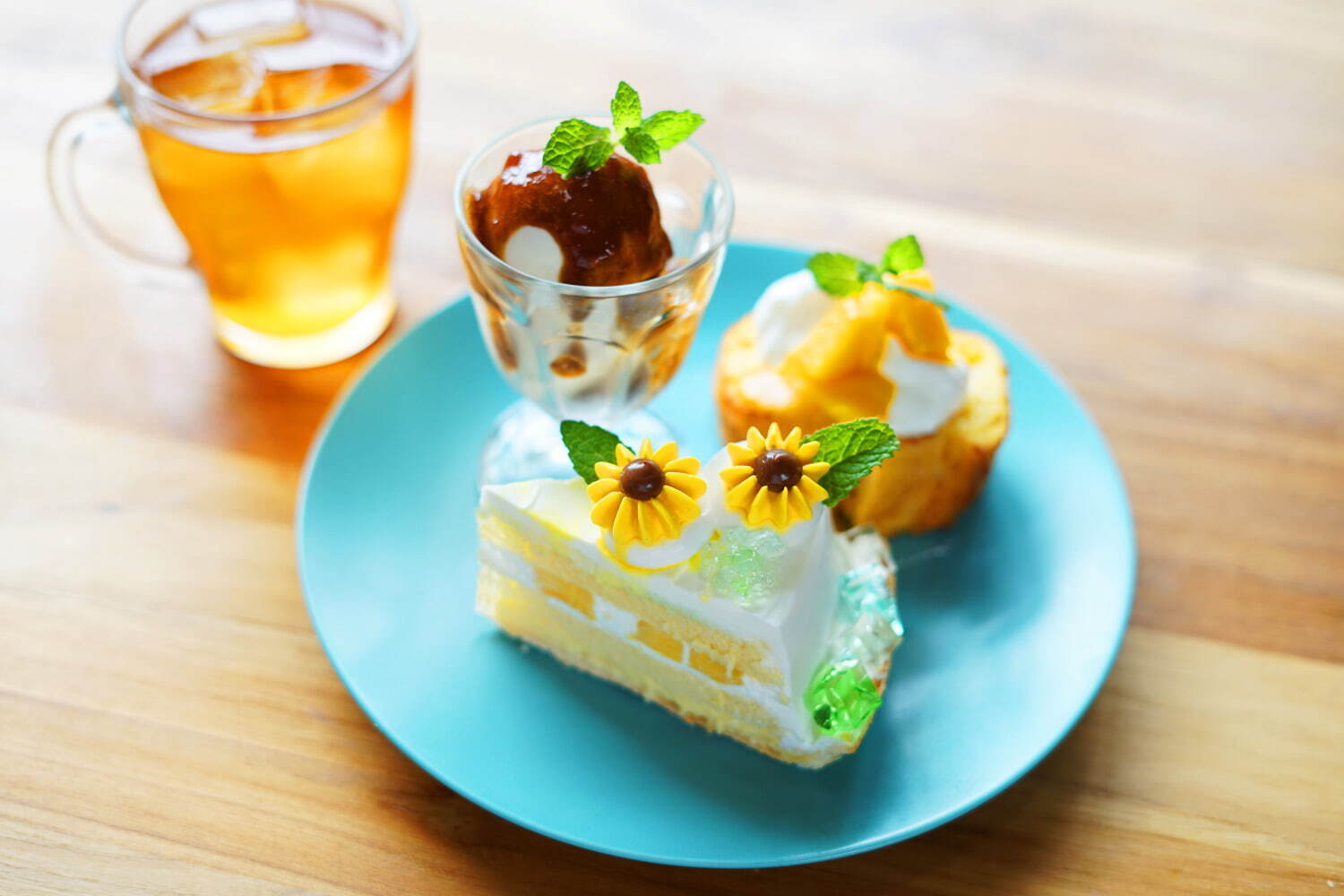 “向日葵”が咲く夏季限定ショートケーキやクリームソーダ、サンデーブランチ下北沢店で｜写真5