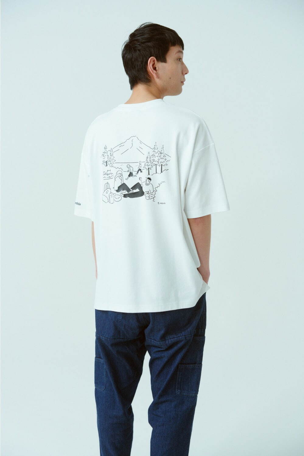 コロンビア×長場雄、“オレゴン州の自然を楽しむ家族”を描いたTシャツ＆バッグなど｜写真11