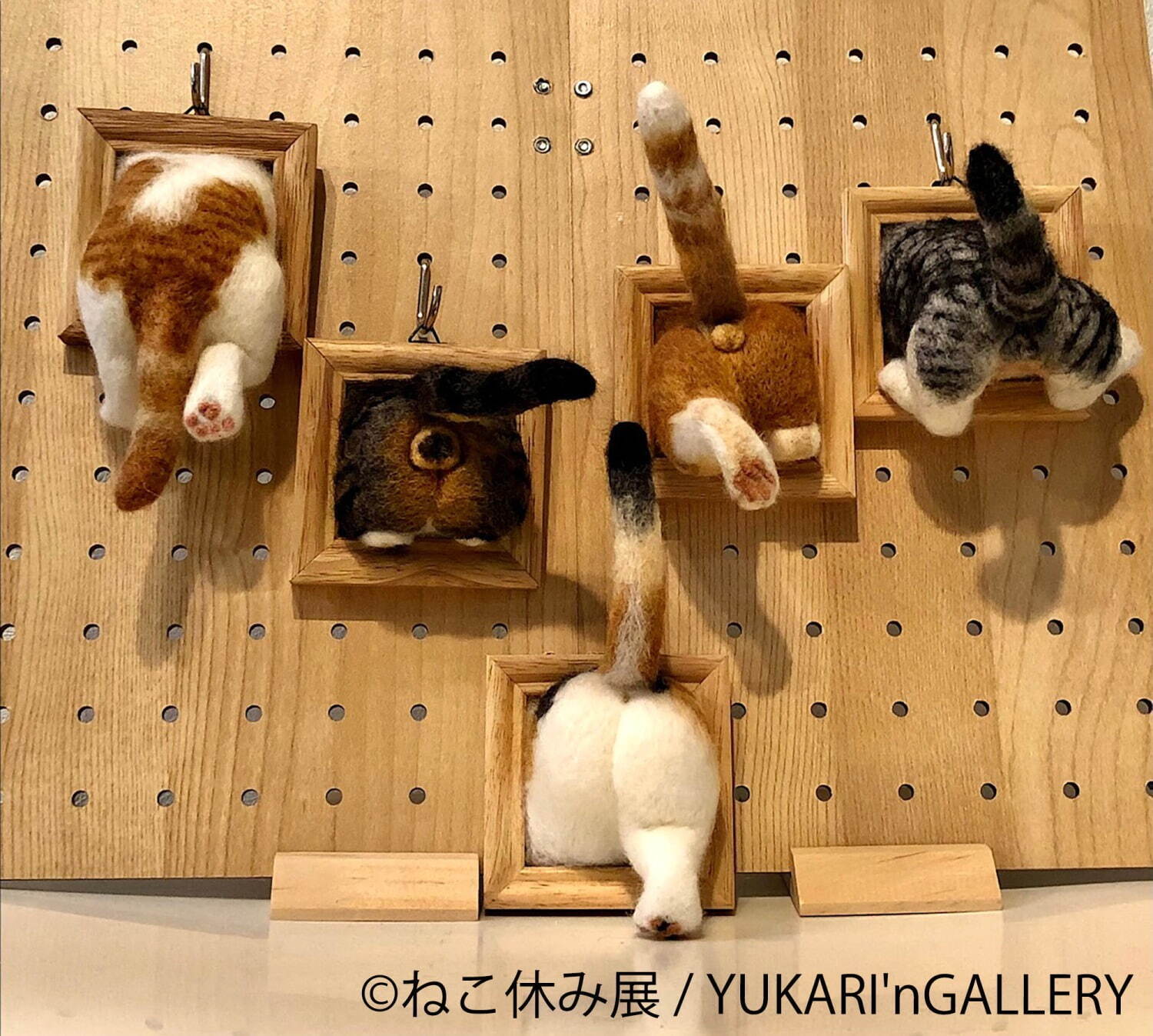 過去最大規模の「ねこ休み展」東京・浅草橋で、"スター猫"の新作作品展示＆限定ねこグッズなど｜写真16