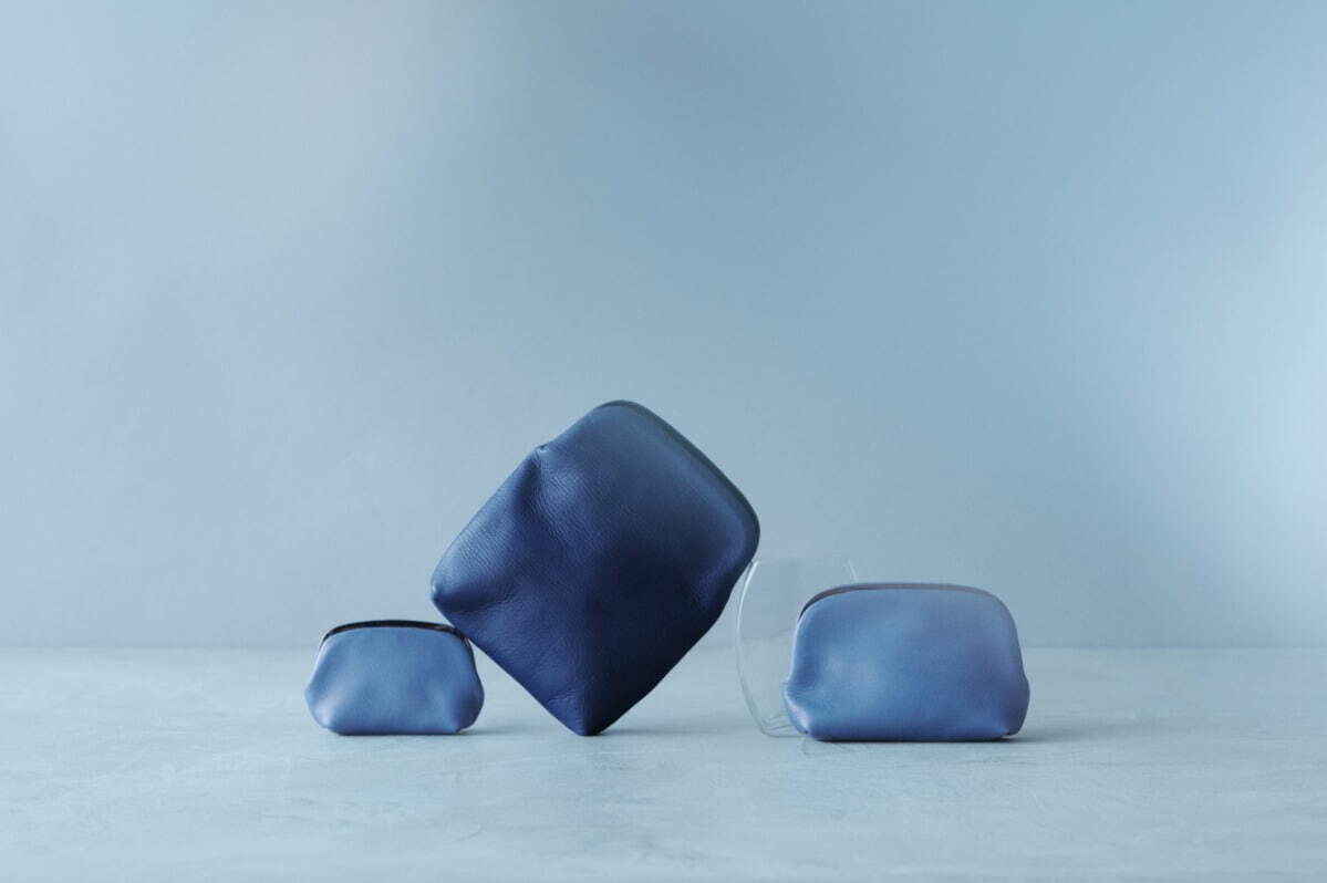 土屋鞄製造所から藍染レザーの新作バッグ＆がま口財布、デニムのように色落ちを楽しむ｜写真10