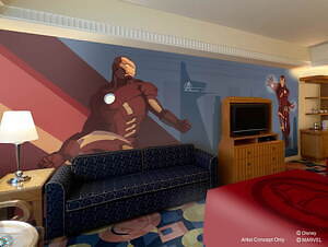 ディズニーアンバサダーホテルに「アイアンマン」のスペシャルルーム 