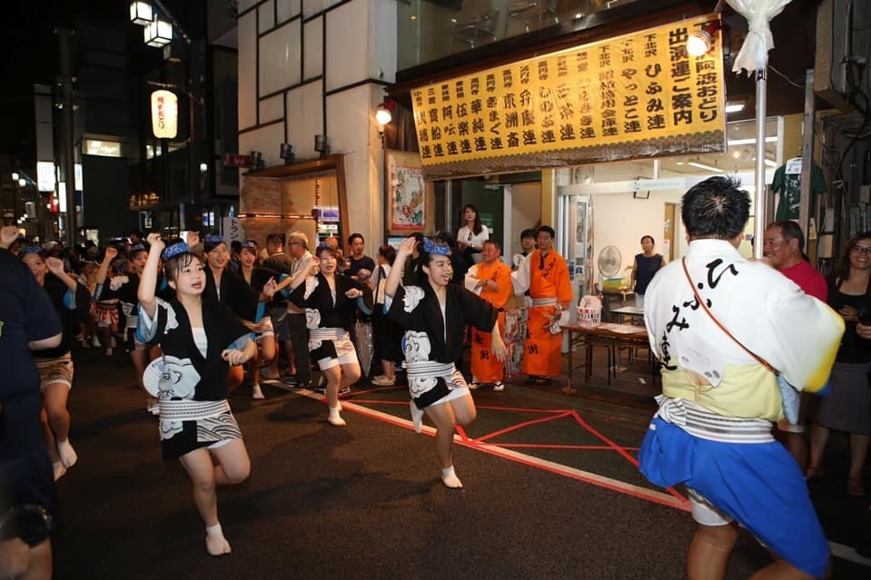 「第55回 下北沢阿波おどり」下北沢一番街商店街で4年ぶり開催、全21の団体が阿波おどりを披露｜写真5