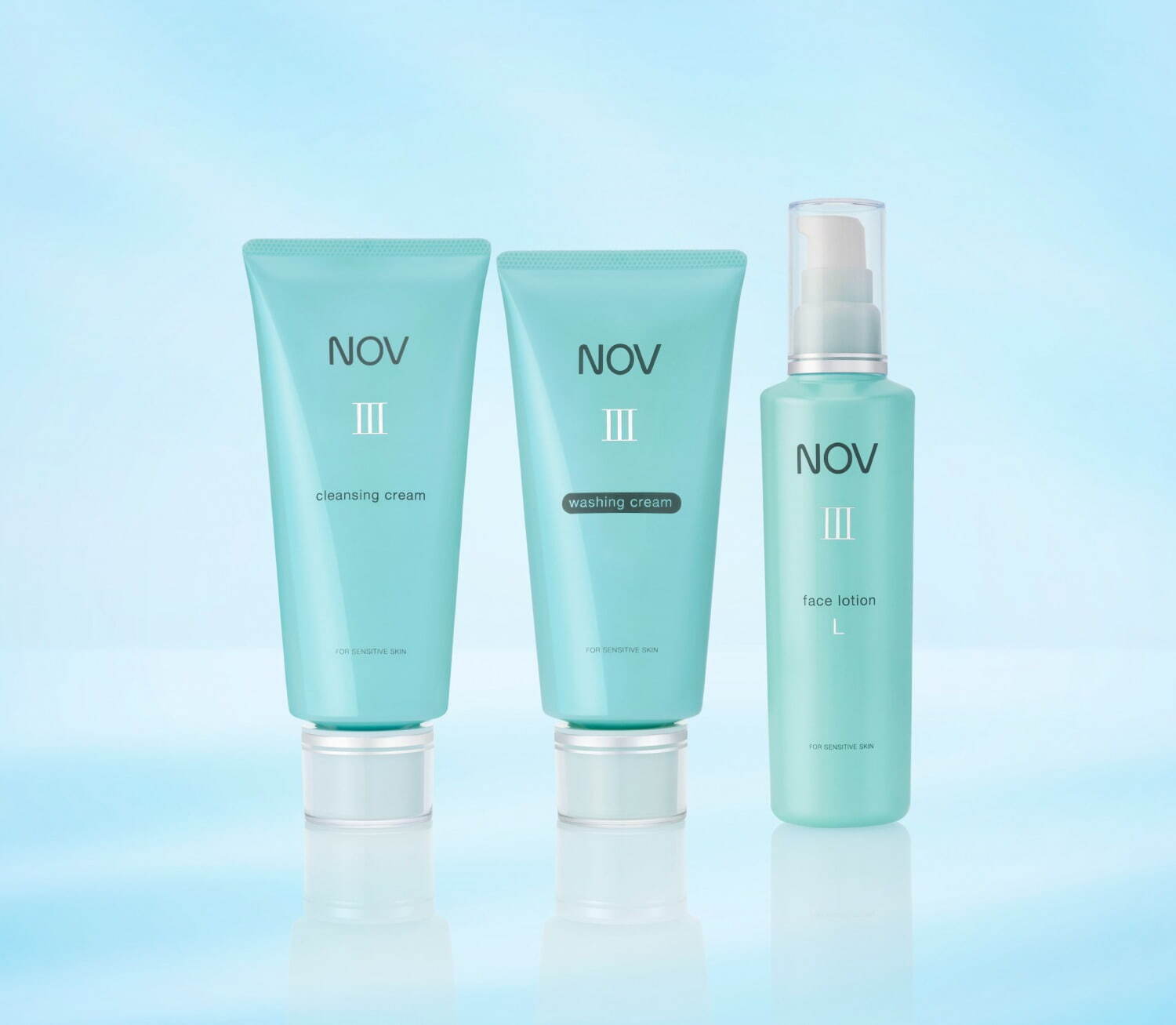 ノブ23年秋スキンケア、“アミノ酸配合”敏感肌用のさっぱり化粧水＆洗顔 