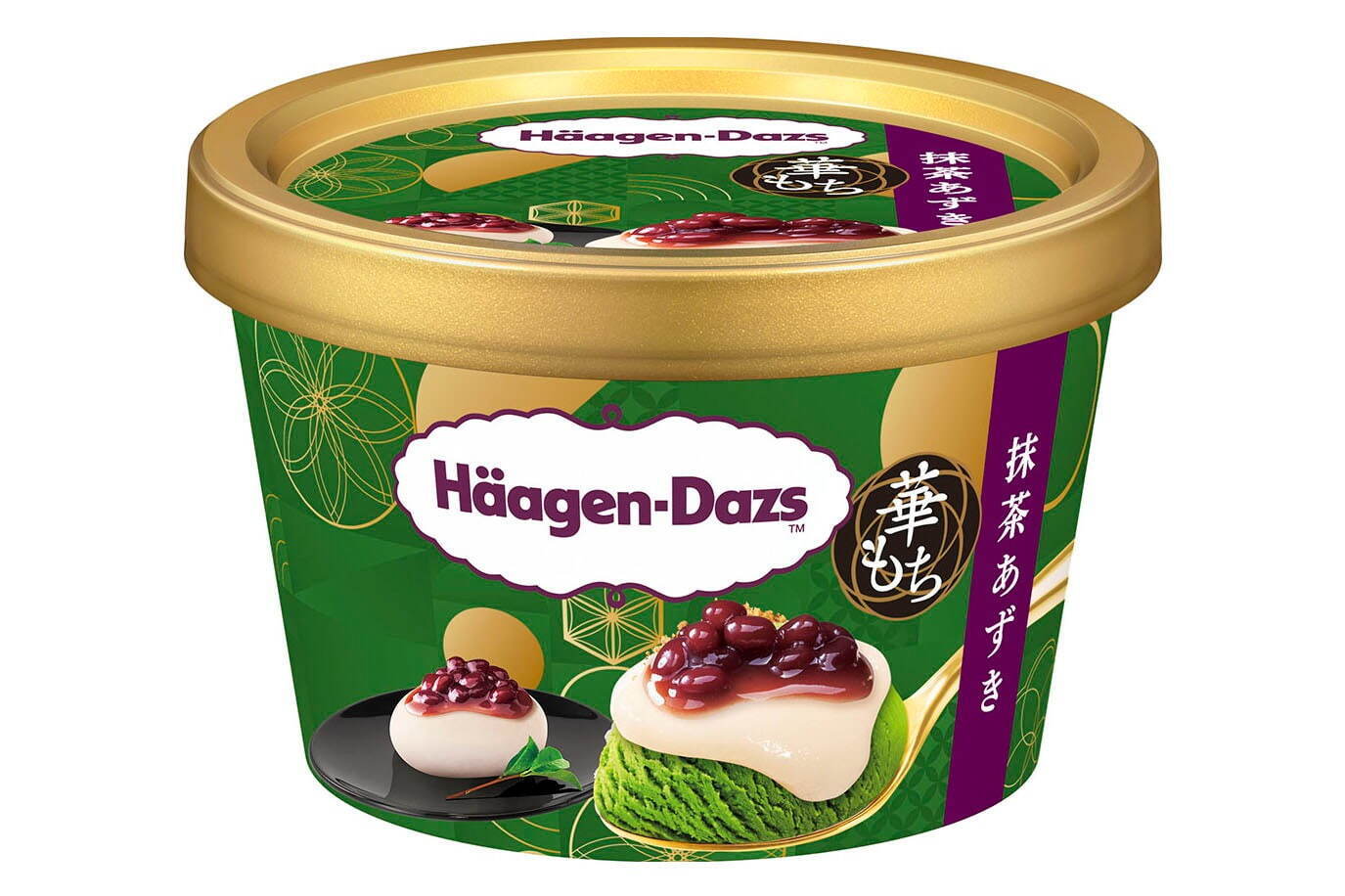 ハーゲンダッツ(Häagen-Dazs) 華もち 吟撰きなこ黒みつ 抹茶あずき｜写真5