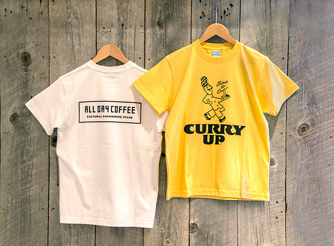 Curry up Tシャツ　カリーアップ　ポップアップ限定