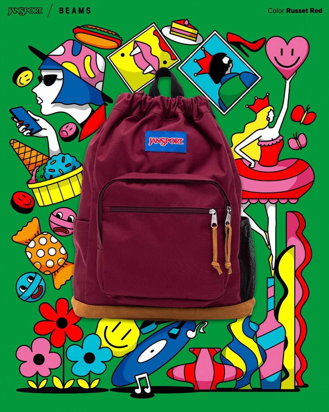 ビームス(BEAMS), ジャンスポーツ(JanSport) ライトパック｜写真11