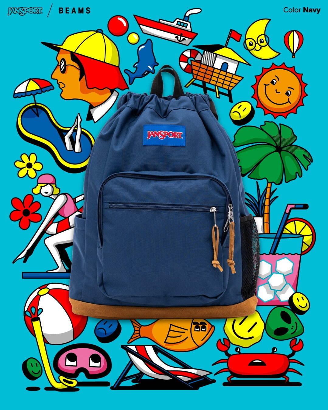 ビームス(BEAMS), ジャンスポーツ(JanSport) ライトパック｜写真9