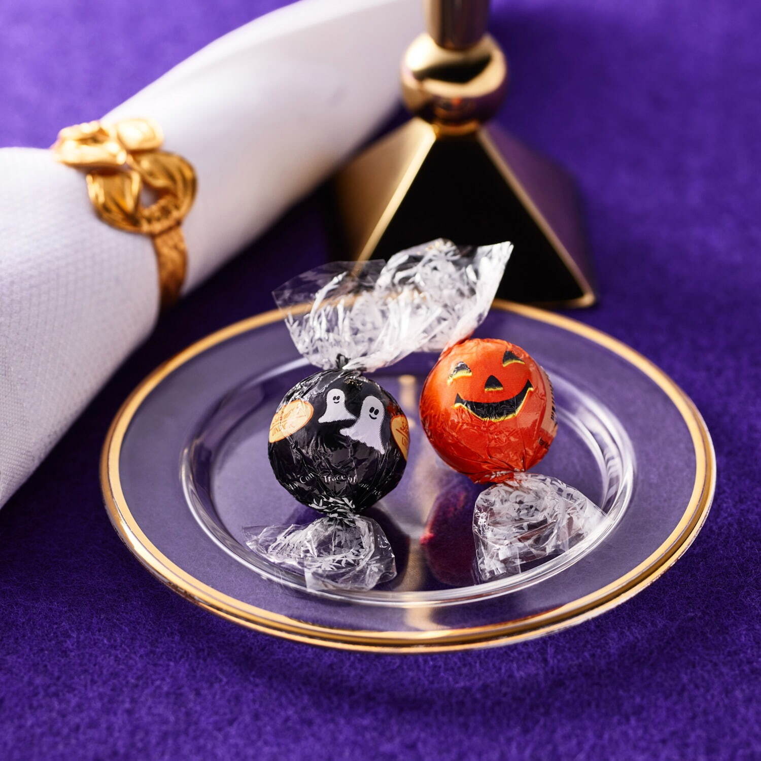 リンツ23年ハロウィン限定チョコ、“パンプキンやゴースト柄