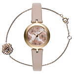 ポール＆ジョー“クリザンテーム”の新作腕時計、パールな輝きの花柄