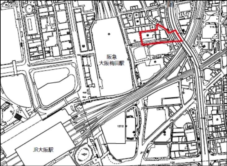 大阪梅田・茶屋町地区の再開発、商業店舗・ホテル・ホールを内包する施設が2027年度開業予定｜写真2