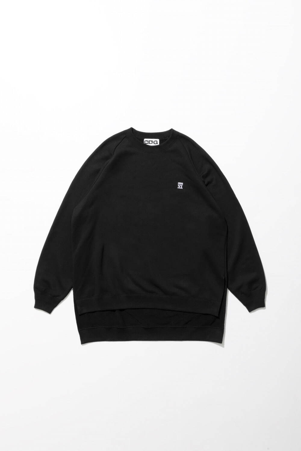 CDG × YI OVERSIZED LONGBACK SWEATSHIRT S-