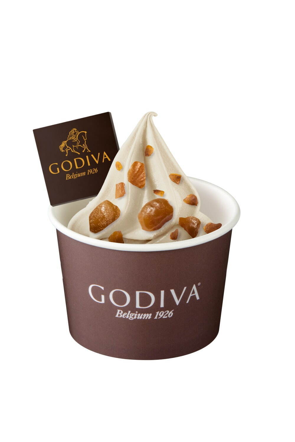 ゴディバ(GODIVA) つぶつぶマロン ソフトクリーム｜写真1