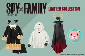 ピーチ・ジョン×アニメ『SPY×FAMILY』アーニャの制服風ルームウェアや