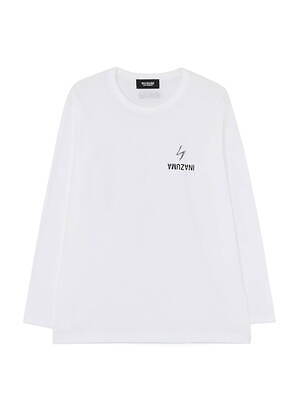 ワイルドサイド ヨウジヤマモト“Yロゴ”を稲妻風に描いたロングTシャツ