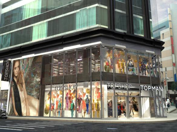 TOPSHOP / TOPMAN(トップショップ/トップマン)の旗艦店が9月16日新宿にオープン｜写真2