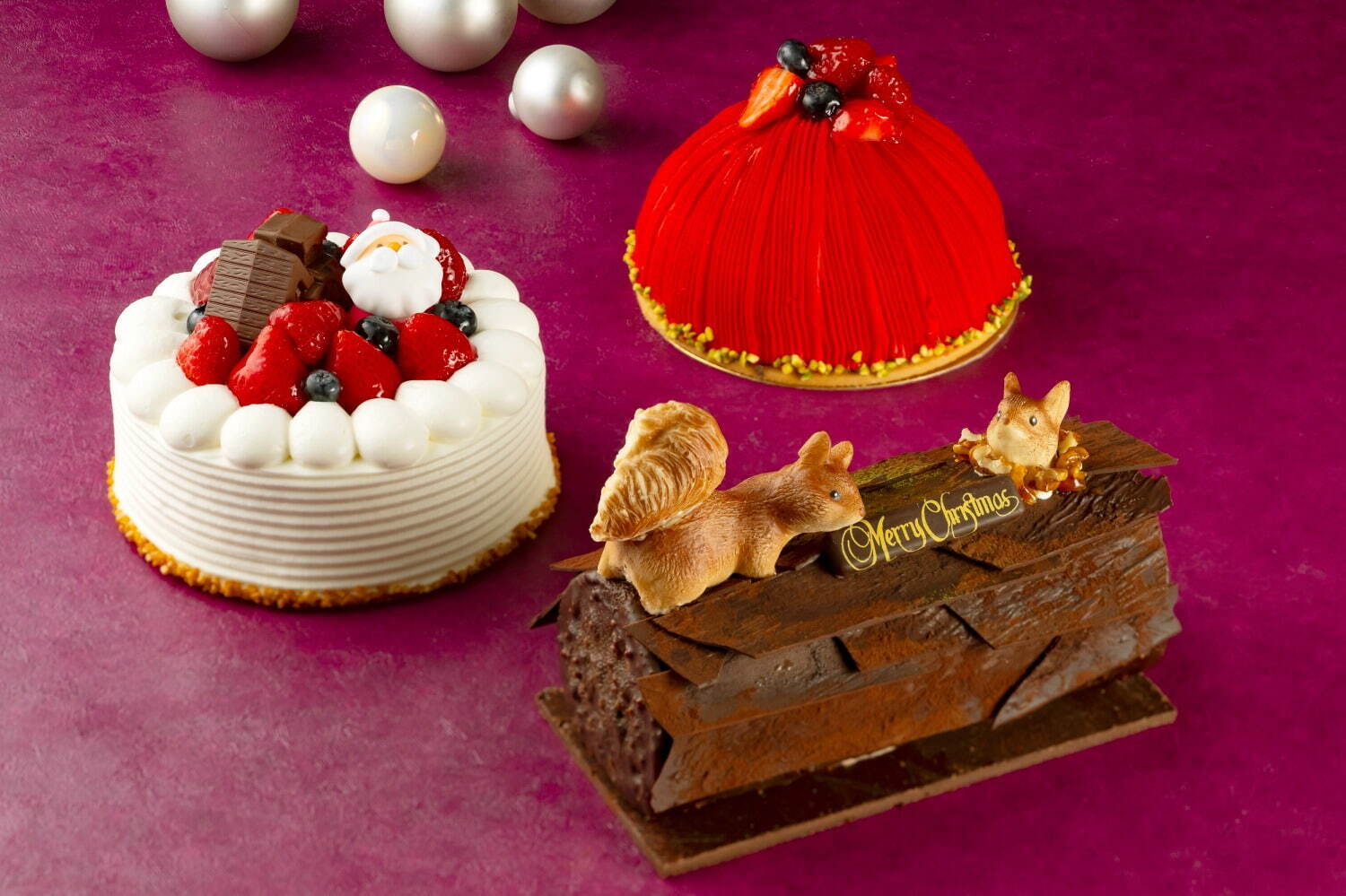 ザ・プリンス パークタワー東京＆東京プリンスホテルのクリスマス23、サンタ型チョコのショートケーキ｜写真14