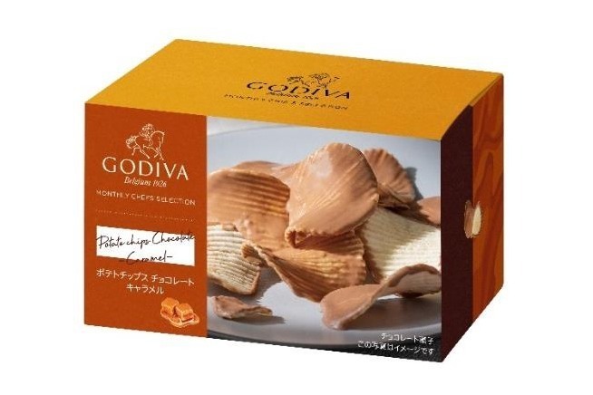 ゴディバ(GODIVA) ポテトチップス チョコレート キャラメル｜写真2