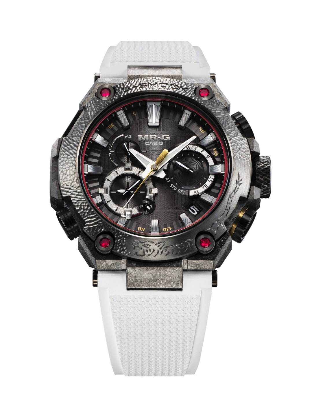 G-SHOCK、兜を彫金で表現した新作腕時計「MRG-B2000SG」最上位