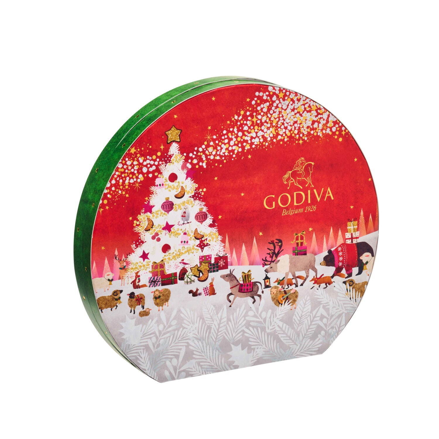 ゴディバ「星降る森のクリスマス」テーマの限定チョコレート、アソート