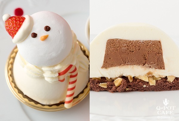 Q-pot CAFE.23年クリスマスアフタヌーンティー、“サンタくま”のチョコムースなど｜写真9