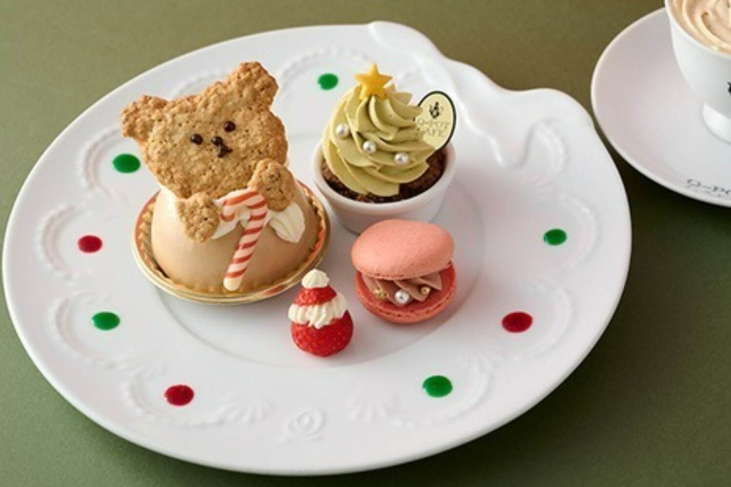 Q-pot CAFE.23年クリスマスアフタヌーンティー、“サンタくま”のチョコムースなど｜写真12