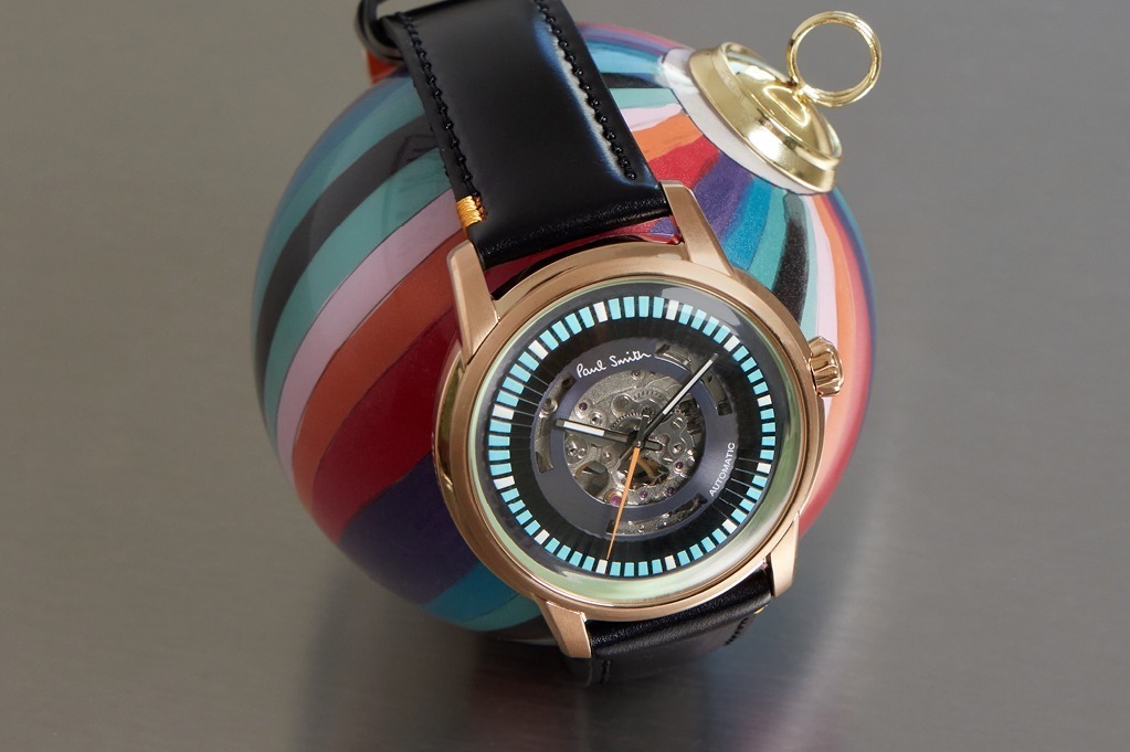 そが【電池交換済】Paul Smith GMT ポールスミス 腕時計 マスターピース