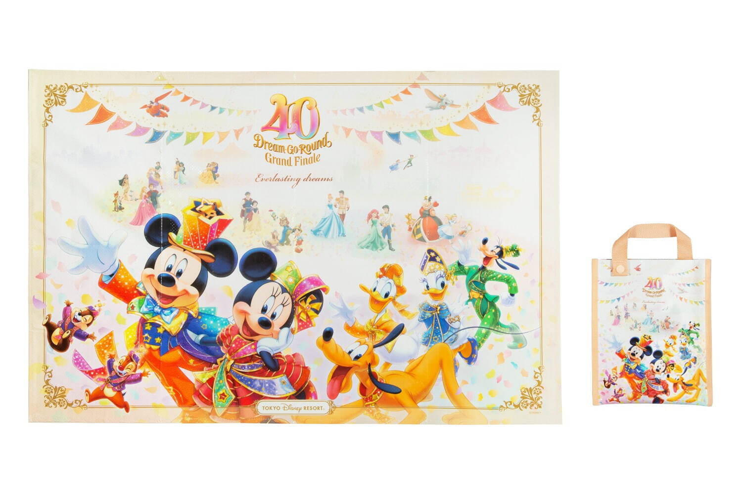 東京ディズニーリゾート40周年グッズ＆メニュー、“キラキラ”文具やスーベニアプレート付きマフィンなど｜写真60