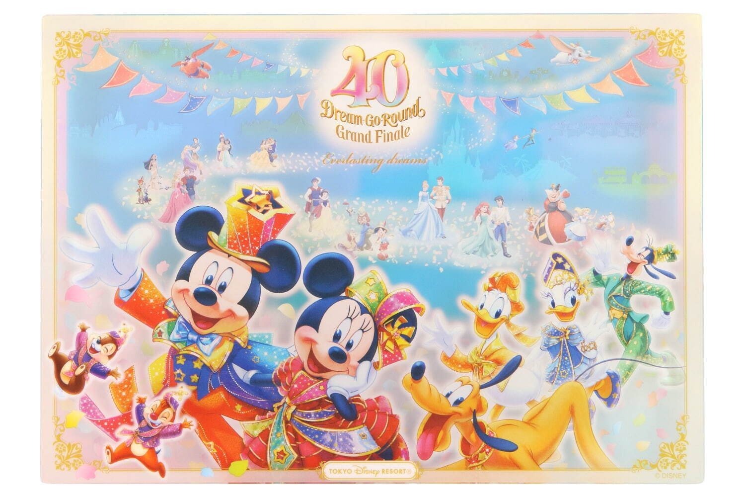 東京ディズニーリゾート40周年グッズ＆メニュー、“キラキラ”文具やスーベニアプレート付きマフィンなど｜写真35