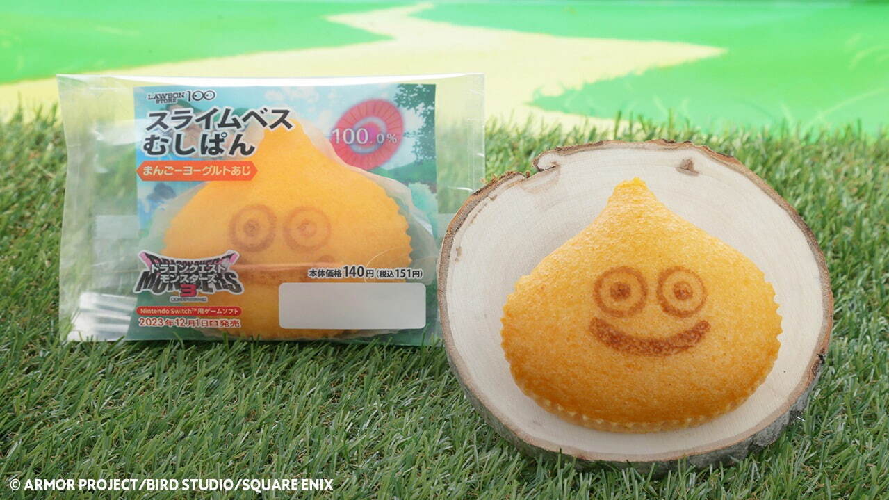 ドラゴンクエスト「スライム」が蒸しパンに！黒ゴマミルク味の「メタルスライム」＆“スライムコロネ”も｜写真5