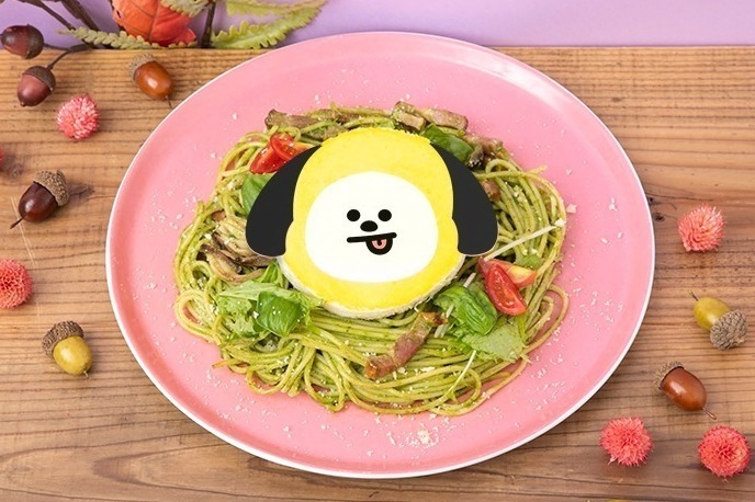 BT21カフェ」が東京・大阪に、MANGの故郷をイメージした秋の味覚カフェ ...