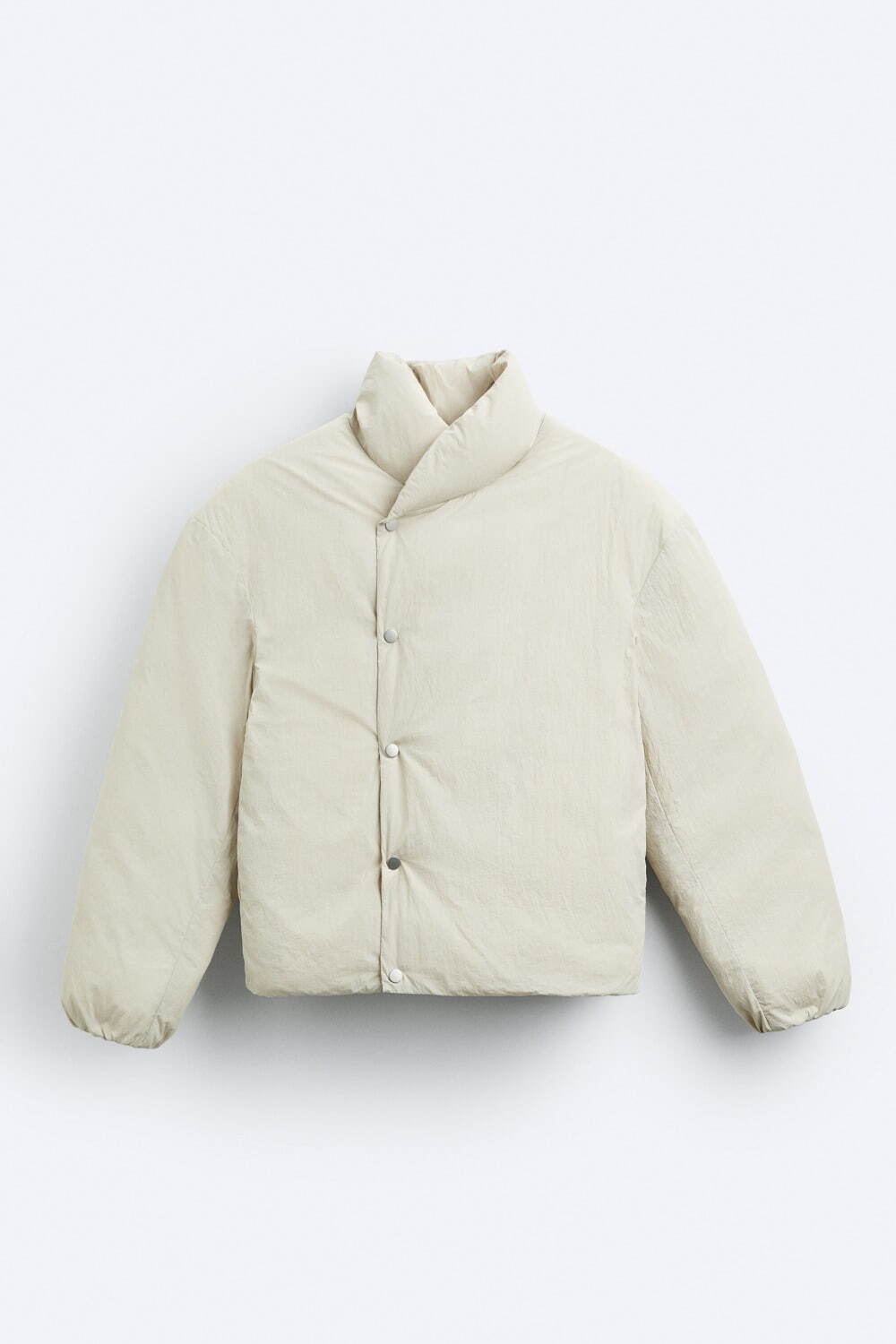 ZARA 中綿デザインプルオーバージャケット