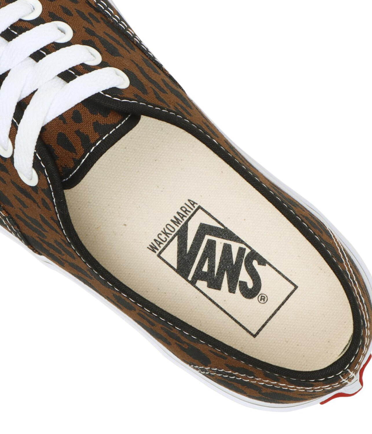 ワコマリア×VANSのスニーカー「V44 オーセンティック」レオパード柄 ...