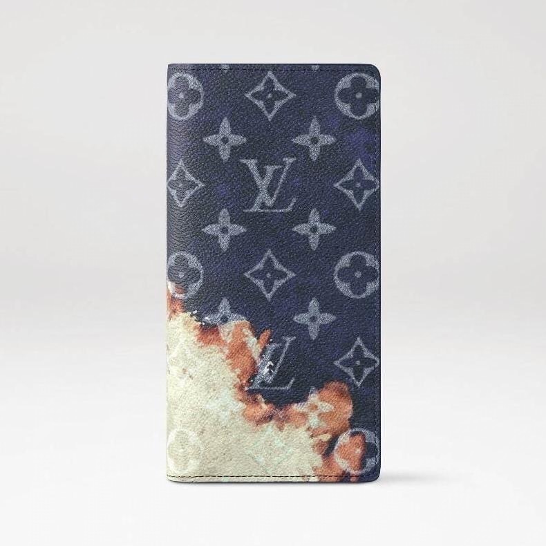 ルイ・ヴィトンメンズ財布、“焚火の炎”を思わせるモノグラム