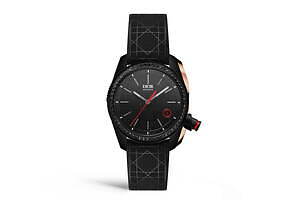 ディオールのメンズ腕時計「シフル ルージュ」新作、「カナージュ」デザインをダイヤル＆ストラップに - ファッションプレス