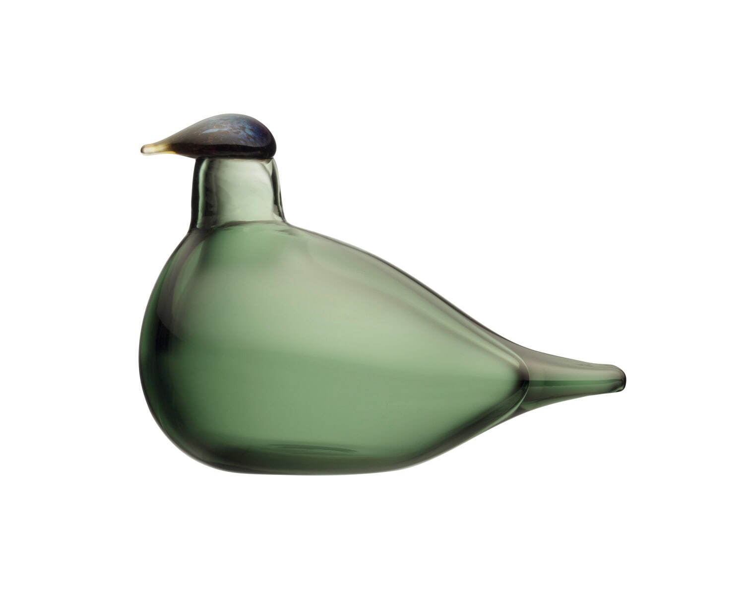 イッタラ24年春ガラスアイテム - くすみピンク＆森のような緑のグラス、クランベリー色の鳥オブジェも｜写真34
