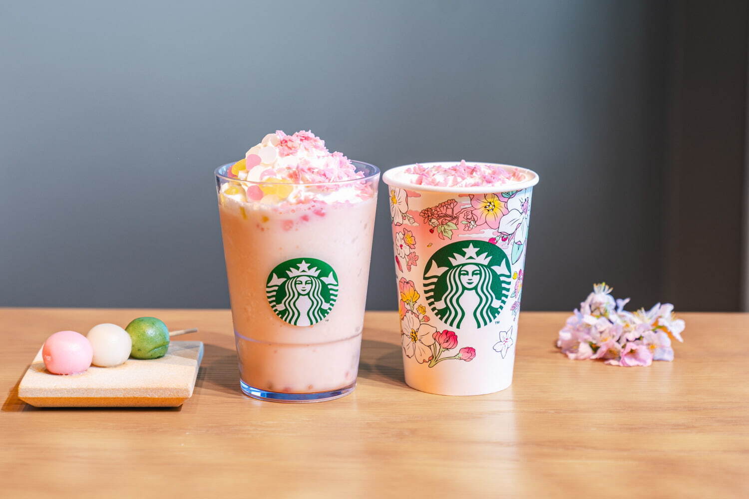 スターバックス(Starbucks Coffee) 花見だんご フラぺチーノ｜写真7