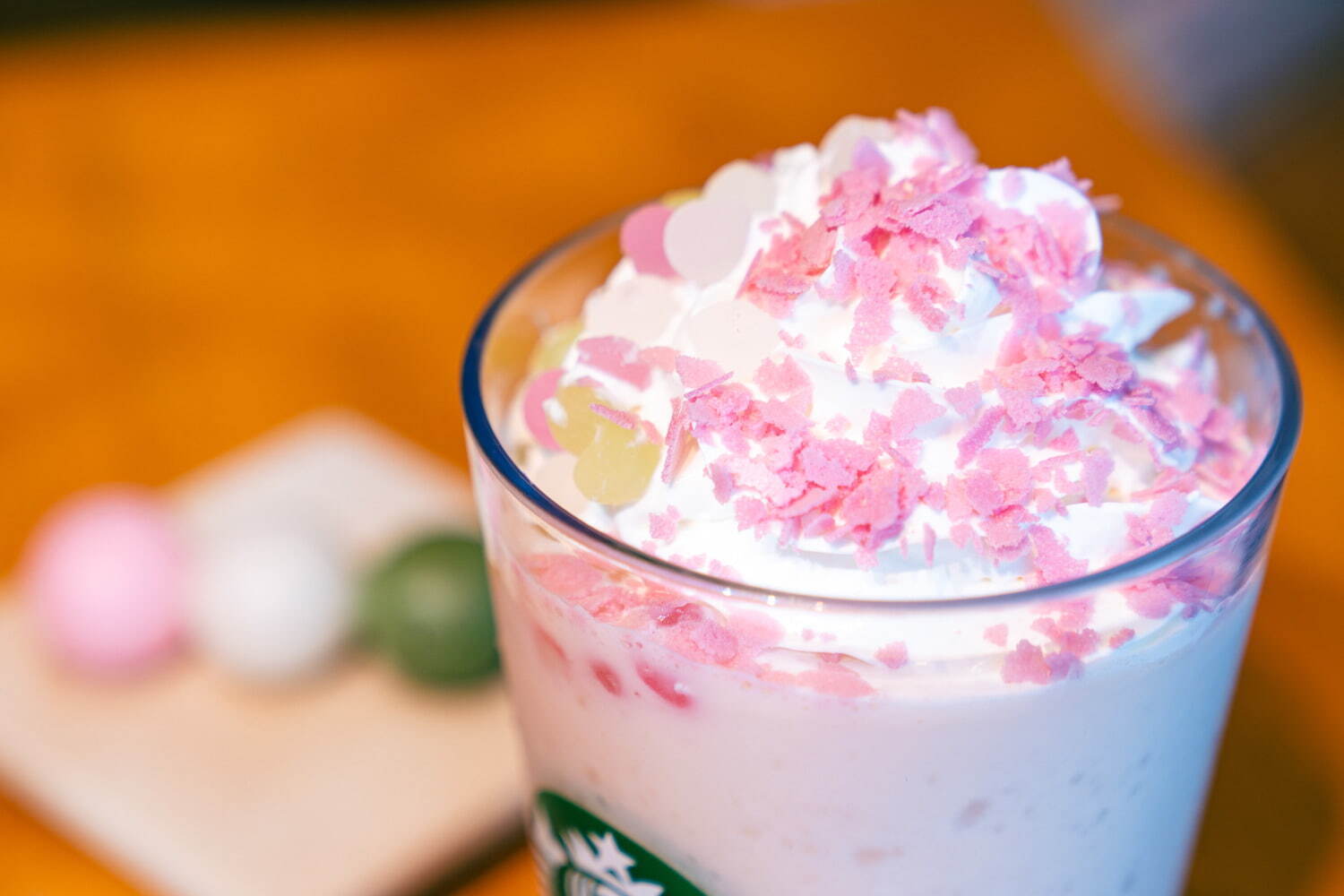 スターバックス(Starbucks Coffee) 花見だんご フラぺチーノ｜写真4