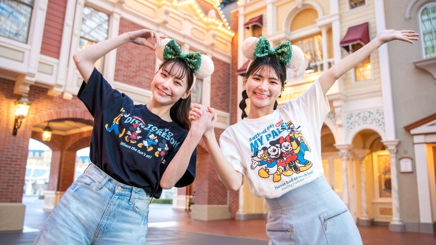 東京ディズニーリゾート“レトロ風”グッズ、満面スマイルのミッキーマウスTシャツ＆キラキラカチューシャ｜写真37