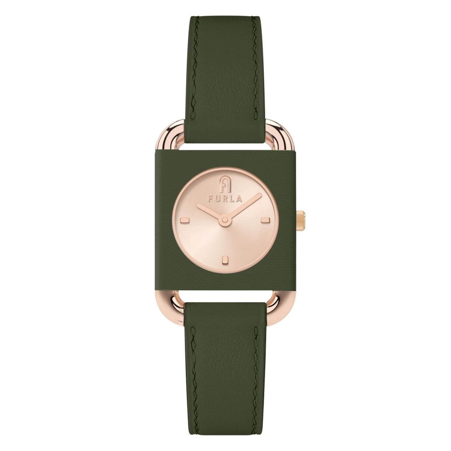 フルラのスクエア型ウィメンズ腕時計、ゴールドメッシュベルト＆イタリア産レザーベルトの2モデル - ファッションプレス