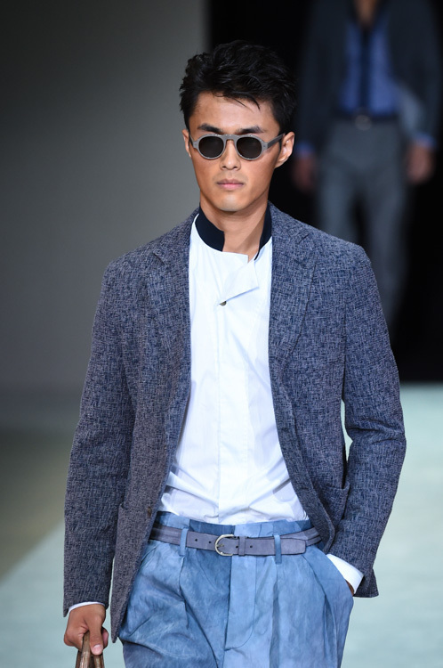 ジョルジオ アルマーニ(Giorgio Armani) 2015年春夏メンズコレクション ディテール - 写真11