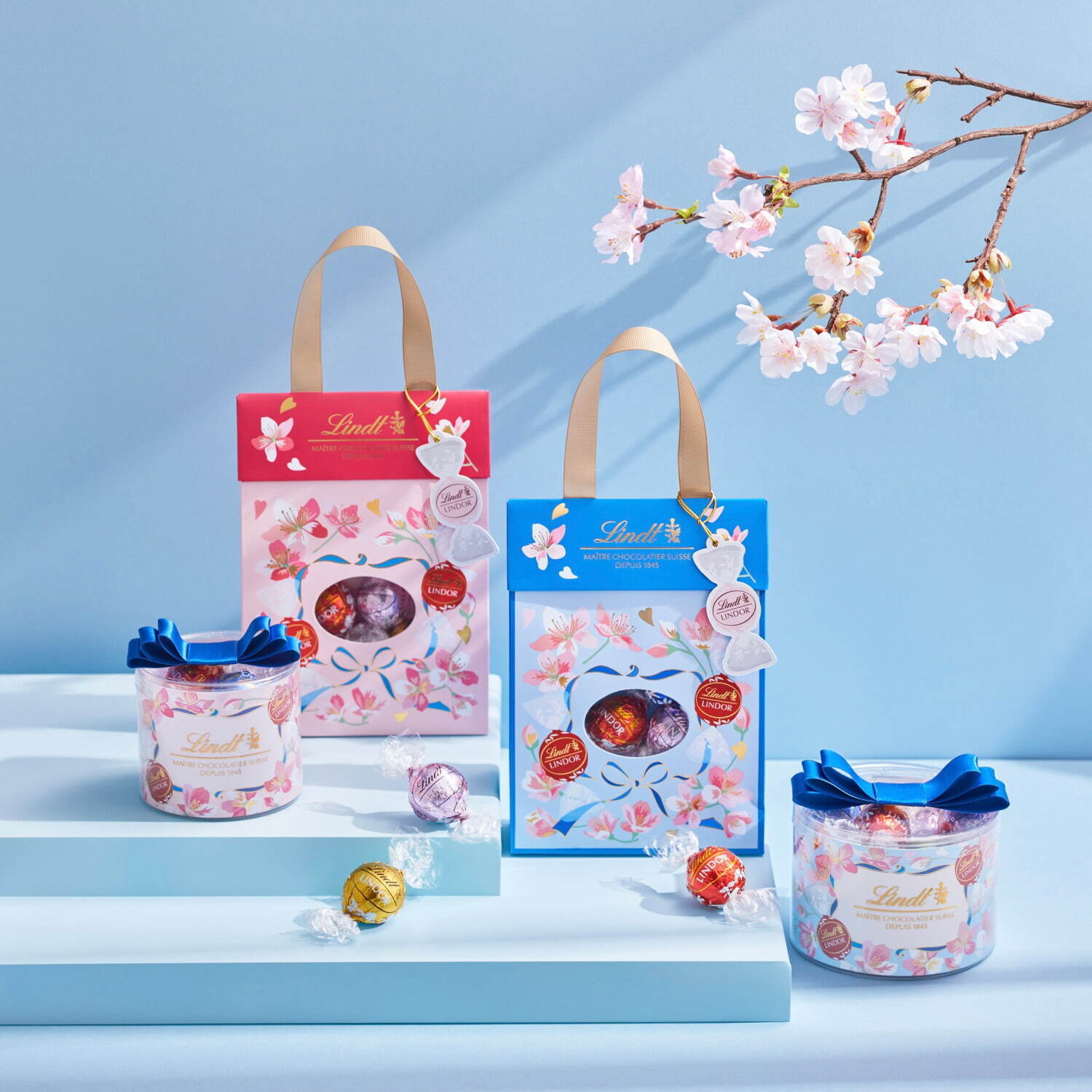 リンツ(Lindt) さくら＆クリーム｜写真1