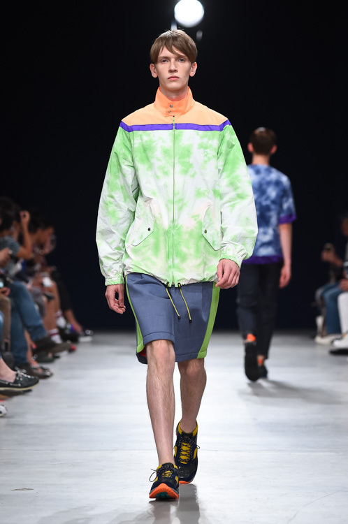 Kolor カラー 2015年春夏コレクション ハイブリッドでスポーティーなカラー ファッションプレス