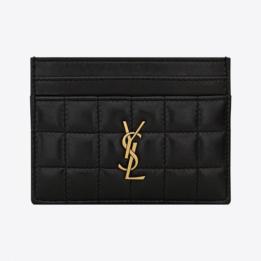 サンローランのウィメンズ＆メンズ財布、柔らかなラムスキンのミニ財布や“YSL”ロゴ入りカードケース｜写真4