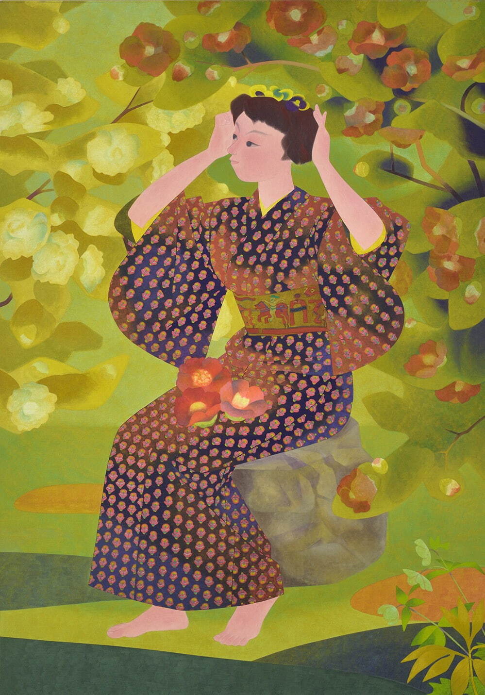 展覧会「1950〜60年代の日本画」平塚市美術館で、“日本画の革新”工藤甲人や加山又造などを紹介 - ファッションプレス