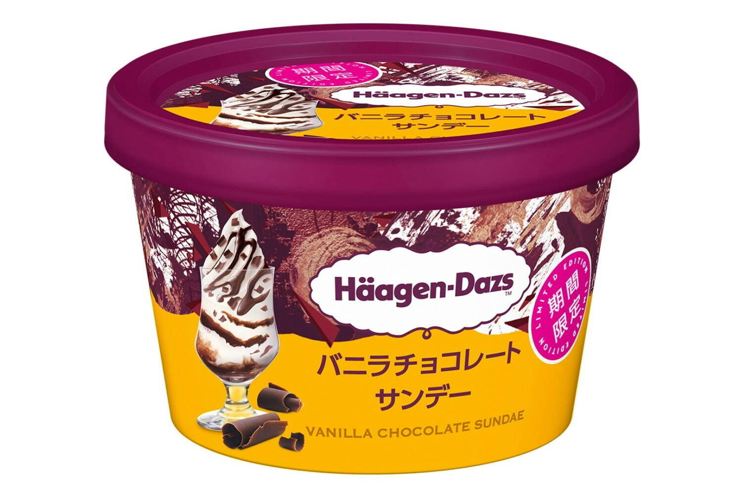 ハーゲンダッツ(Häagen-Dazs) バニラチョコレートサンデー｜写真2