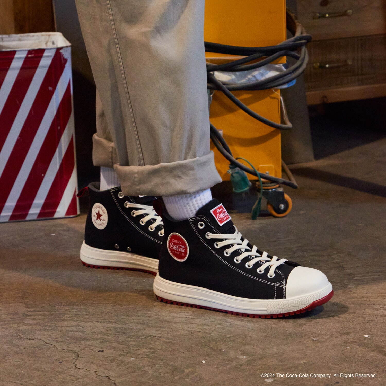 コンバース(CONVERSE) コカ・コーラ オールスターPS HI｜写真7