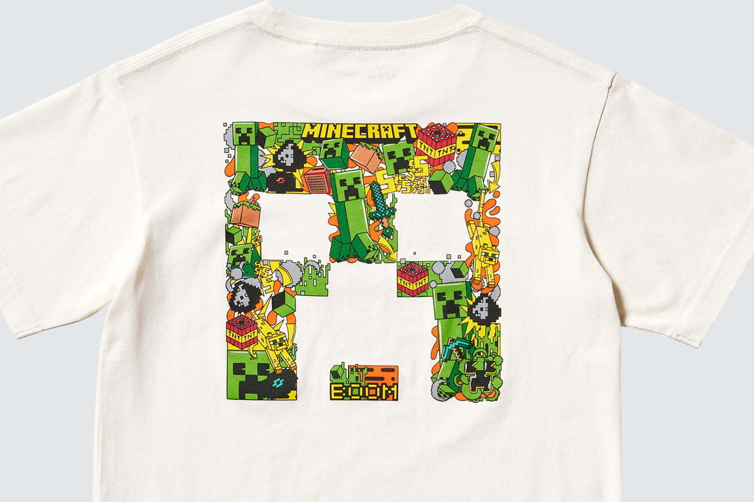 ユニクロUT×「マインクラフト」キッズ用Tシャツ、“マイクラ”のモンスターやアイテムをデザイン - ファッションプレス