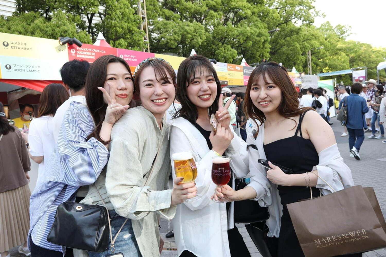 「ベルギービールウィークエンド2024 名古屋」久屋大通公園に約120種のベルギービール＆グルメ集結｜写真10