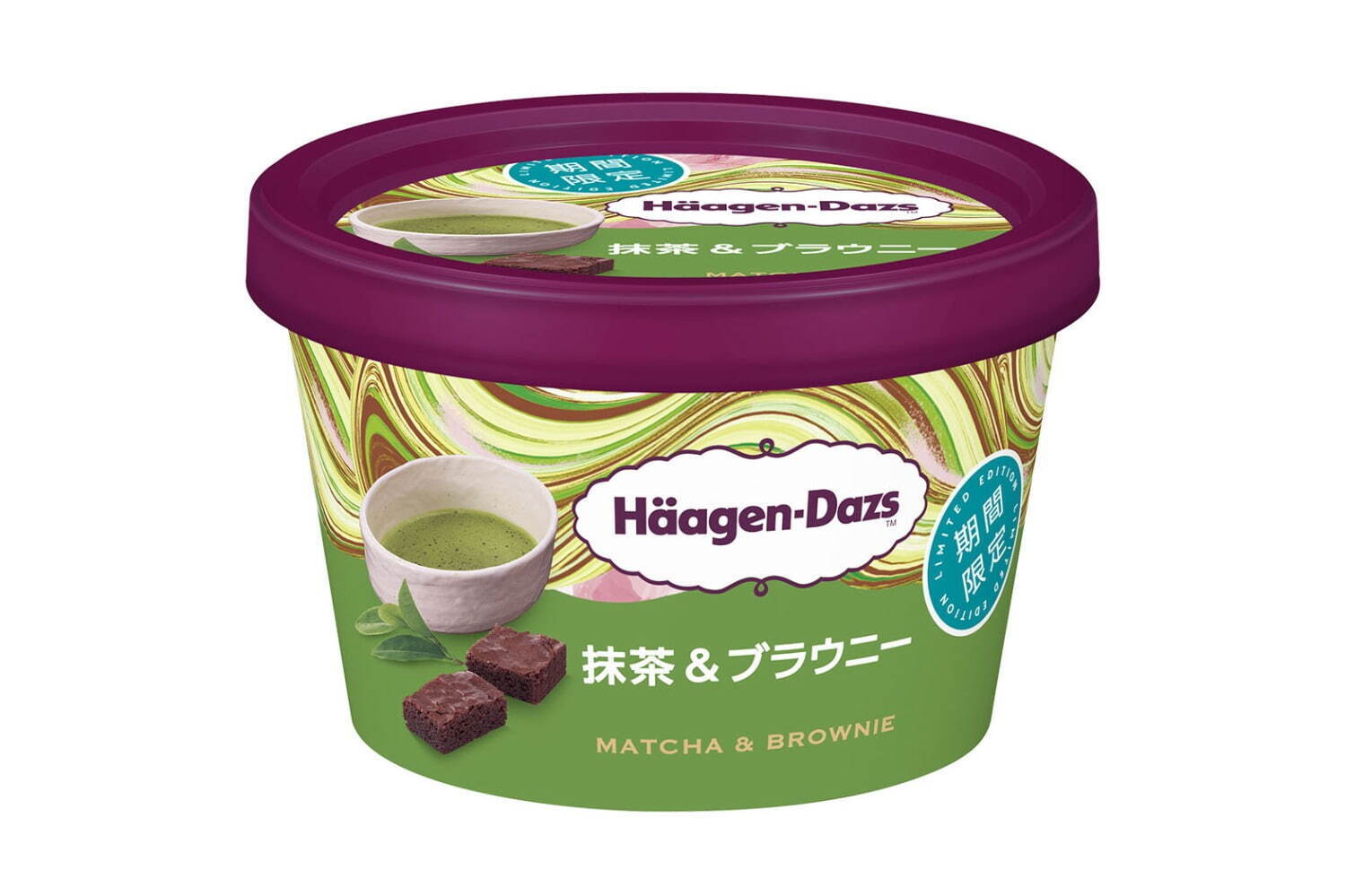 ハーゲンダッツ(Häagen-Dazs) 抹茶＆ブラウニー｜写真1